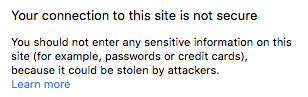 Not-Secure-Chrome-Screenshot